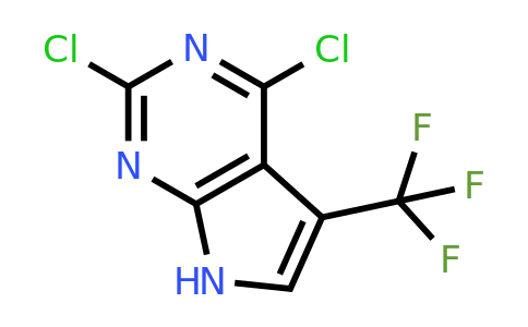 CAS 1310680-16-0 | 2,4-dichloro-5-(trifluoromethyl)-7H-pyrrolo[2,3-d]pyrimidine