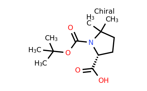 CAS 1310680-32-0 | (R)-1-(tert-Butoxycarbonyl)-5,5-dimethylpyrrolidine-2-carboxylic acid