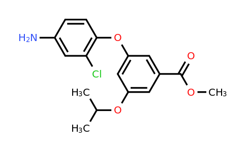 CAS 1310808-30-0 | Methyl 3-(4-amino-2-chlorophenoxy)-5-isopropoxybenzoate