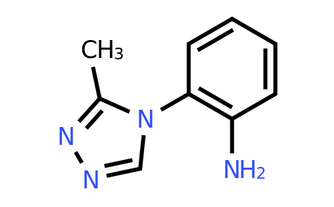 CAS 13109-84-7 | 2-(3-methyl-4H-1,2,4-triazol-4-yl)aniline