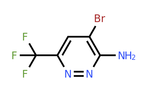 CAS 1310918-29-6 | 4-bromo-6-(trifluoromethyl)pyridazin-3-amine