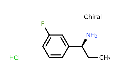 CAS 1310923-31-9 | (S)-1-(3-Fluorophenyl)propan-1-amine hydrochloride