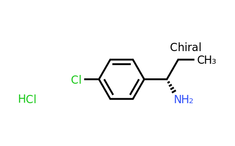 CAS 1310923-37-5 | (S)-1-(4-Chlorophenyl)propan-1-amine hydrochloride