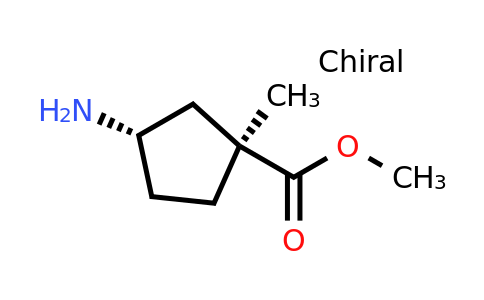 CAS 1311147-30-4 | methyl (1S,3S)-3-amino-1-methyl-cyclopentanecarboxylate