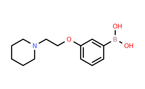 CAS 1311166-07-0 | {3-[2-(piperidin-1-yl)ethoxy]phenyl}boronic acid