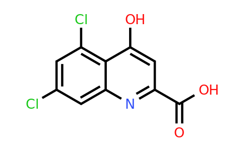 CAS 131123-76-7 | 5,7-Dichloro-4-hydroxyquinoline-2-carboxylic acid