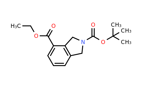 CAS 1311254-39-3 | 2-tert-Butyl 4-ethyl isoindoline-2,4-dicarboxylate