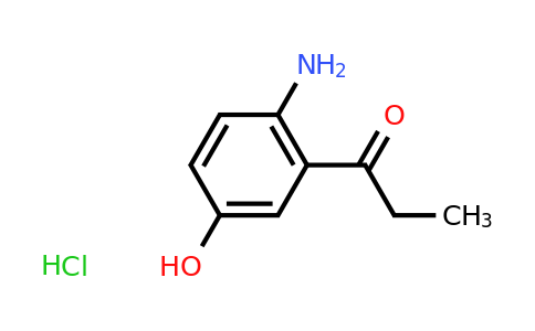 CAS 1311254-46-2 | 1-(2-Amino-5-hydroxyphenyl)propan-1-one hydrochloride