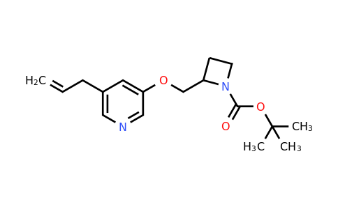 CAS 1311254-61-1 | tert-Butyl 2-(((5-allylpyridin-3-yl)oxy)methyl)azetidine-1-carboxylate