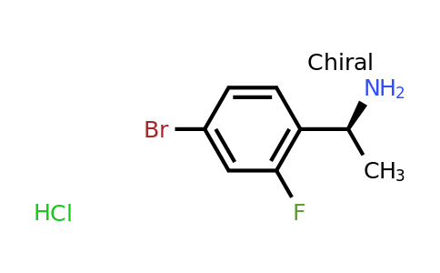 CAS 1311254-85-9 | (S)-1-(4-Bromo-2-fluorophenyl)ethanamine hydrochloride