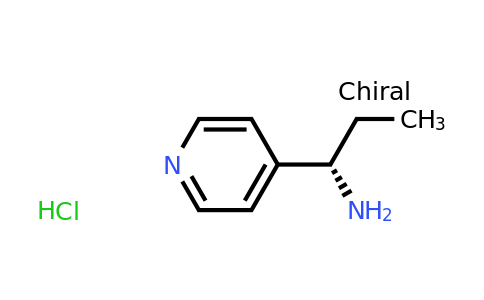 CAS 1311254-93-9 | (S)-1-(Pyridin-4-yl)propan-1-amine hydrochloride