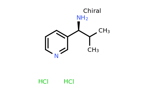 CAS 1311255-10-3 | (S)-2-Methyl-1-(pyridin-3-yl)propan-1-amine dihydrochloride