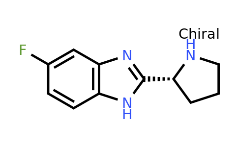CAS 1311255-18-1 | (R)-5-Fluoro-2-(pyrrolidin-2-yl)-1H-benzo[d]imidazole