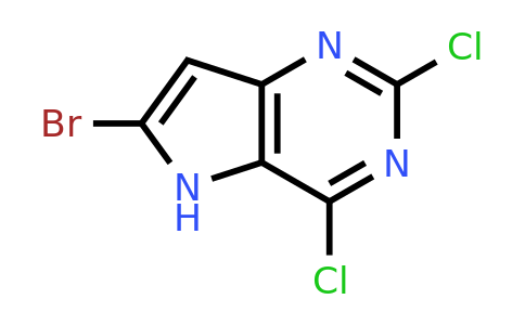 CAS 1311275-25-8 | 6-bromo-2,4-dichloro-5H-pyrrolo[3,2-d]pyrimidine
