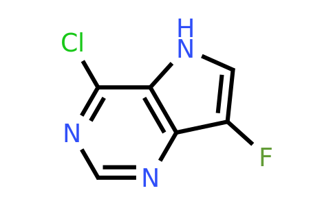 CAS 1311275-30-5 | 4-chloro-7-fluoro-5H-pyrrolo[3,2-d]pyrimidine