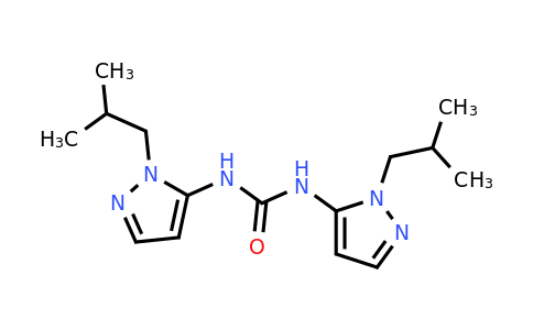 CAS 1311313-58-2 | 1,3-Bis[1-(2-methylpropyl)-1H-pyrazol-5-yl]urea