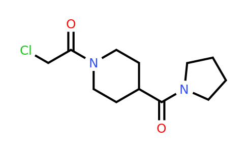 CAS 1311313-62-8 | 2-Chloro-1-[4-(pyrrolidine-1-carbonyl)piperidin-1-yl]ethan-1-one