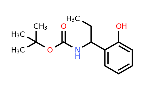 CAS 1311313-68-4 | tert-Butyl N-[1-(2-hydroxyphenyl)propyl]carbamate
