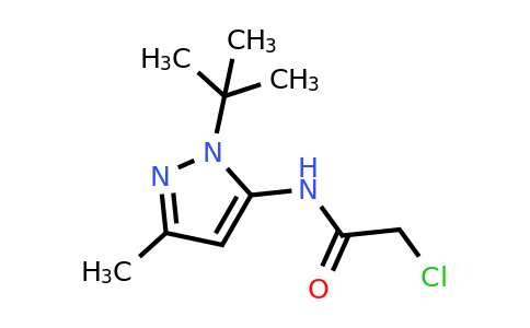 CAS 1311313-75-3 | N-(1-tert-Butyl-3-methyl-1H-pyrazol-5-yl)-2-chloroacetamide