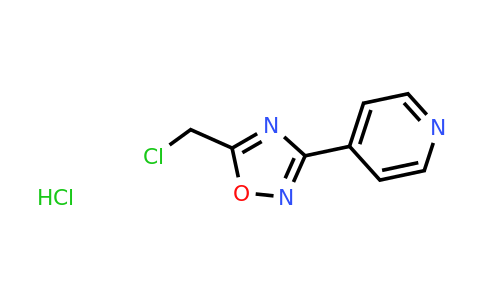 CAS 1311313-79-7 | 4-[5-(Chloromethyl)-1,2,4-oxadiazol-3-yl]pyridine hydrochloride