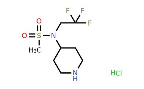CAS 1311313-96-8 | N-(Piperidin-4-yl)-N-(2,2,2-trifluoroethyl)methanesulfonamide hydrochloride