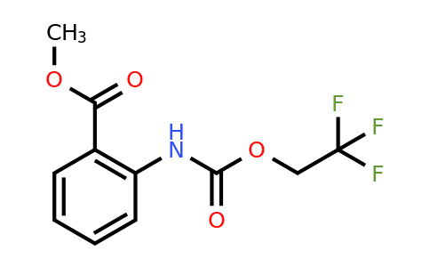 CAS 1311314-02-9 | Methyl 2-{[(2,2,2-trifluoroethoxy)carbonyl]amino}benzoate