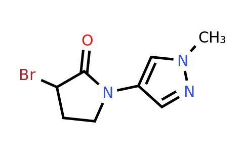 CAS 1311314-47-2 | 3-Bromo-1-(1-methyl-1H-pyrazol-4-yl)pyrrolidin-2-one