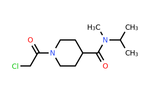 CAS 1311314-48-3 | 1-(2-Chloroacetyl)-N-methyl-N-(propan-2-yl)piperidine-4-carboxamide
