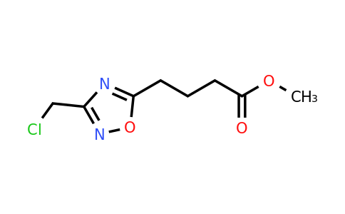 CAS 1311314-51-8 | Methyl 4-[3-(chloromethyl)-1,2,4-oxadiazol-5-yl]butanoate