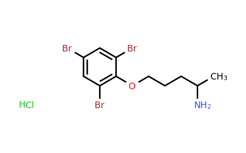 CAS 1311314-58-5 | 2-[(4-Aminopentyl)oxy]-1,3,5-tribromobenzene hydrochloride