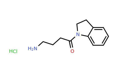 CAS 1311314-84-7 | 4-Amino-1-(2,3-dihydro-1H-indol-1-yl)butan-1-one hydrochloride