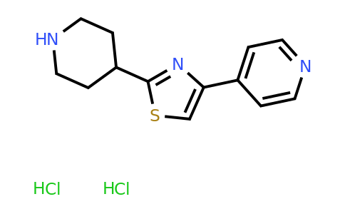 CAS 1311315-01-1 | 4-[2-(Piperidin-4-yl)-1,3-thiazol-4-yl]pyridine dihydrochloride