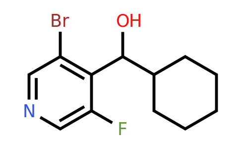 CAS 1311315-09-9 | (3-Bromo-5-fluoropyridin-4-yl)(cyclohexyl)methanol