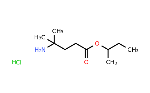 CAS 1311315-15-7 | Butan-2-yl 4-amino-4-methylpentanoate hydrochloride