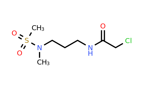 CAS 1311315-46-4 | 2-Chloro-N-[3-(N-methylmethanesulfonamido)propyl]acetamide
