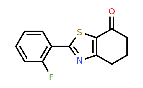 CAS 1311315-49-7 | 2-(2-Fluorophenyl)-4,5,6,7-tetrahydro-1,3-benzothiazol-7-one