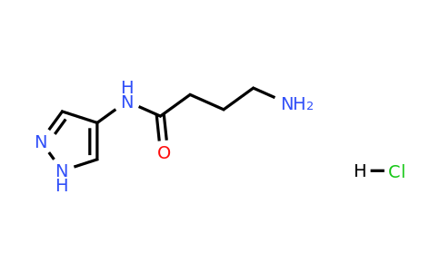 CAS 1311315-53-3 | 4-Amino-N-(1H-pyrazol-4-yl)butanamide hydrochloride