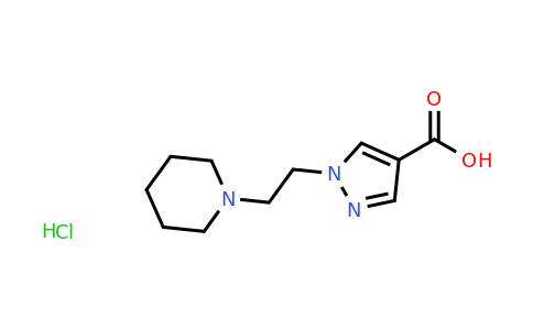 CAS 1311315-56-6 | 1-[2-(Piperidin-1-yl)ethyl]-1H-pyrazole-4-carboxylic acid hydrochloride