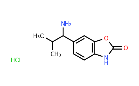 CAS 1311315-61-3 | 6-(1-Amino-2-methylpropyl)-2,3-dihydro-1,3-benzoxazol-2-one hydrochloride
