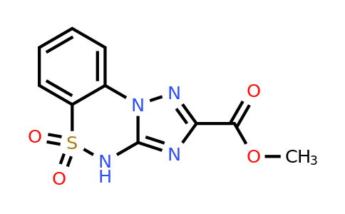 CAS 1311315-62-4 | Methyl 8,8-dioxo-8lambda6-thia-2,3,5,7-tetraazatricyclo[7.4.0.0,2,6]trideca-1(13),3,5,9,11-pentaene-4-carboxylate