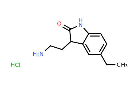 CAS 1311315-82-8 | 3-(2-Aminoethyl)-5-ethyl-2,3-dihydro-1H-indol-2-one hydrochloride