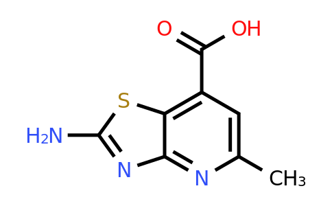 CAS 1311315-89-5 | 2-Amino-5-methyl-[1,3]thiazolo[4,5-b]pyridine-7-carboxylic acid
