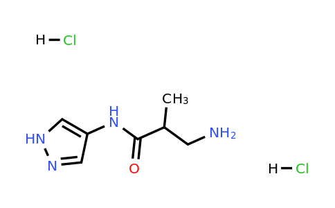 CAS 1311316-41-2 | 3-Amino-2-methyl-N-(1H-pyrazol-4-yl)propanamide dihydrochloride