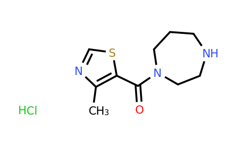 CAS 1311316-55-8 | 1-(4-Methyl-1,3-thiazole-5-carbonyl)-1,4-diazepane hydrochloride