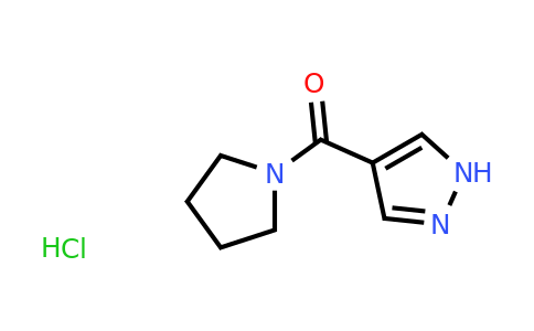 CAS 1311316-59-2 | 4-(Pyrrolidine-1-carbonyl)-1H-pyrazole hydrochloride