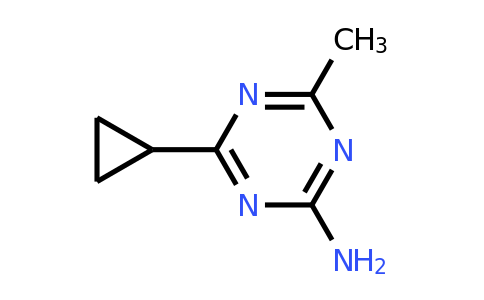 CAS 1311316-68-3 | 4-Cyclopropyl-6-methyl-1,3,5-triazin-2-amine