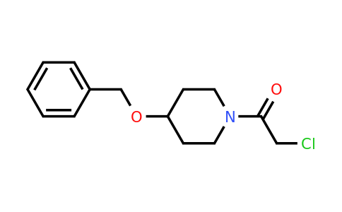 CAS 1311316-73-0 | 1-[4-(Benzyloxy)piperidin-1-yl]-2-chloroethan-1-one