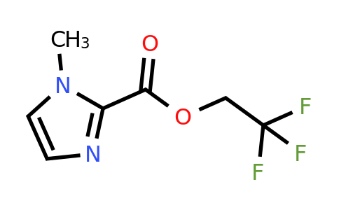 CAS 1311316-93-4 | 2,2,2-Trifluoroethyl 1-methyl-1H-imidazole-2-carboxylate