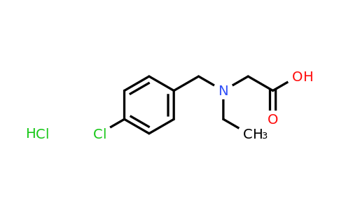 CAS 1311317-03-9 | 2-{[(4-chlorophenyl)methyl](ethyl)amino}acetic acid hydrochloride