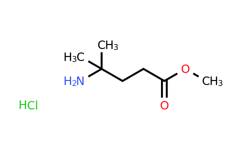 CAS 1311317-14-2 | Methyl 4-amino-4-methylpentanoate hydrochloride